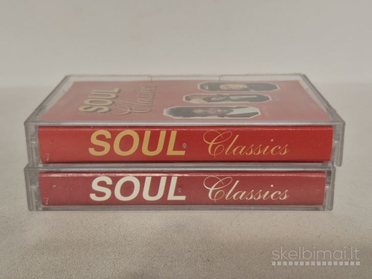 2 Audio kasetės komplete Various – Soul Classics