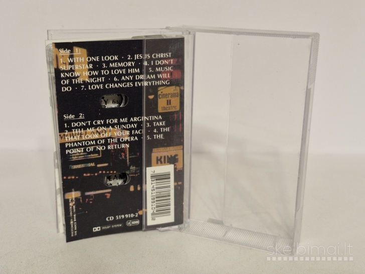 Audio kasetė James Last And His Orchestra – Plays Andrew Lloyd Webber