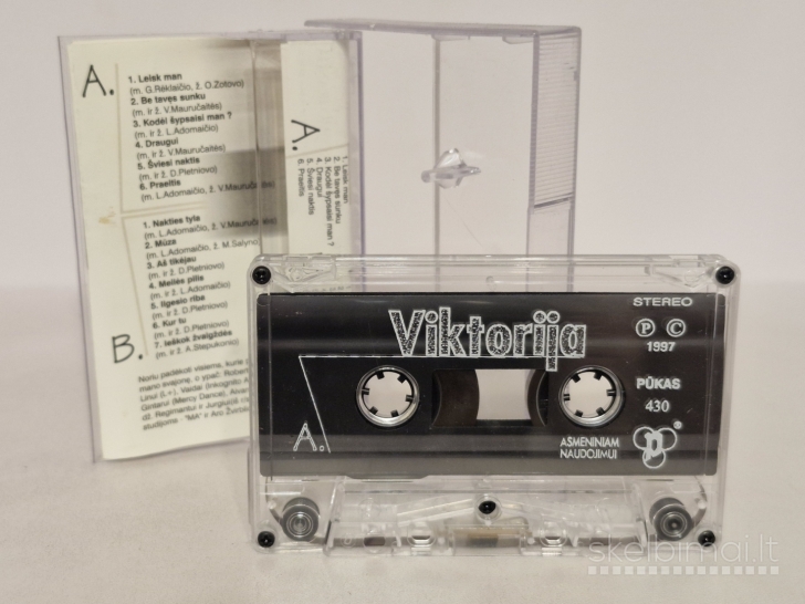 Audio kasetė Viktorija ‎– Viktorija