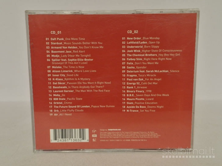 2 Audio CD Various – Mixmag Presents: B!g Tunes!