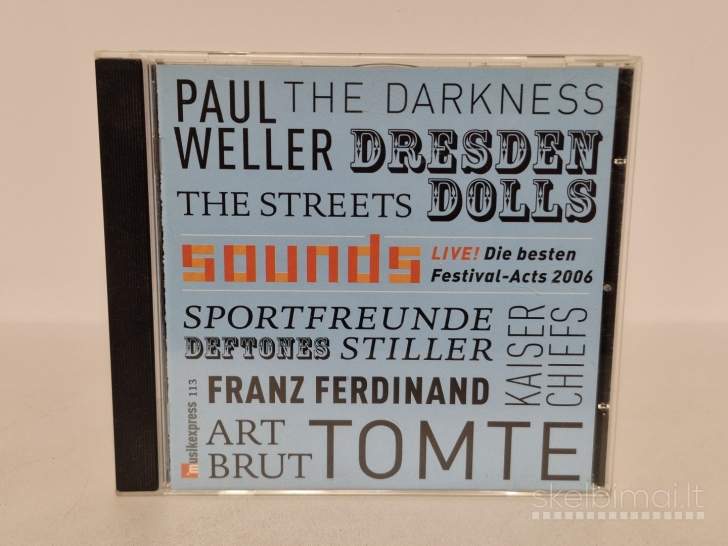 Audio CD Various – Sounds Live! Die Besten Festival-Acts 2006