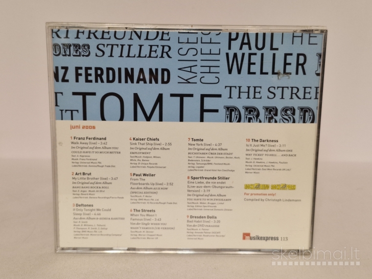 Audio CD Various – Sounds Live! Die Besten Festival-Acts 2006