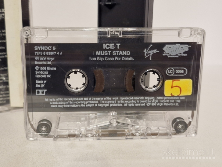 Audio kasetė Ice-T – I Must Stand