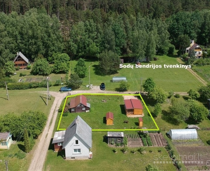 Birštono sav. Nemuno kilpų reg. parkas, Nemajūnai Šilėnai naujas sodo namelis 