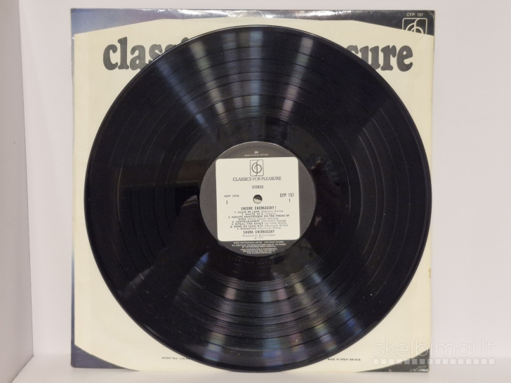 LP plokštelė Cherkassky – Encore!