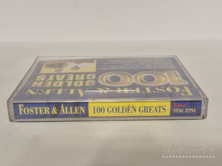 Dviguba audio kasetė Foster & Allen ‎– 100 Golden Greats