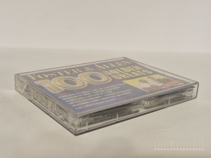 Dviguba audio kasetė Foster & Allen ‎– 100 Golden Greats