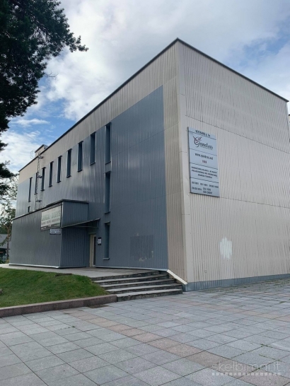 Parduodamas pastatas Visagino miesto centre.