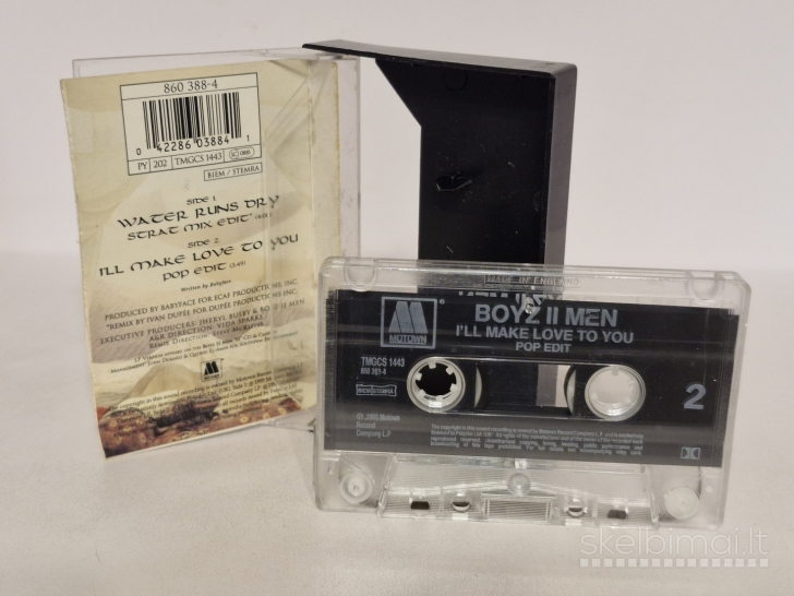 Audio kasetė Boyz II Men – Water Runs Dry