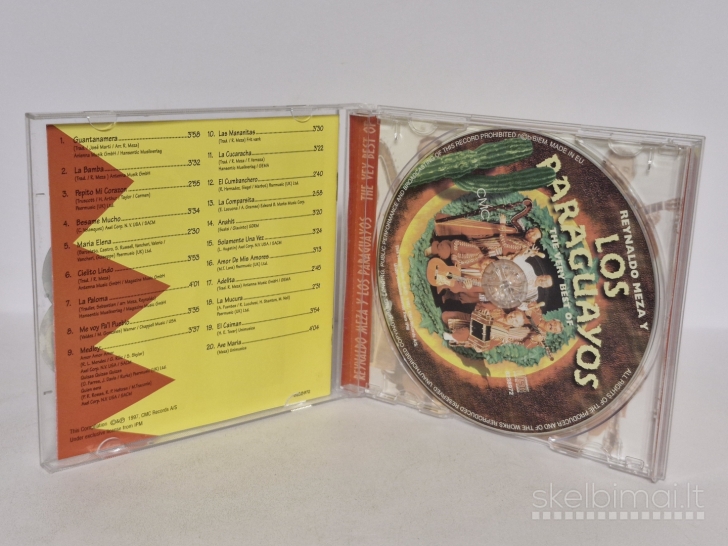 Audio CD Reynaldo Meza Y Los Paraguayos – The Very Best Of