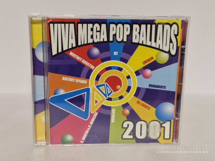 Audio CD VIVA Mega Pop Ballads 2001
