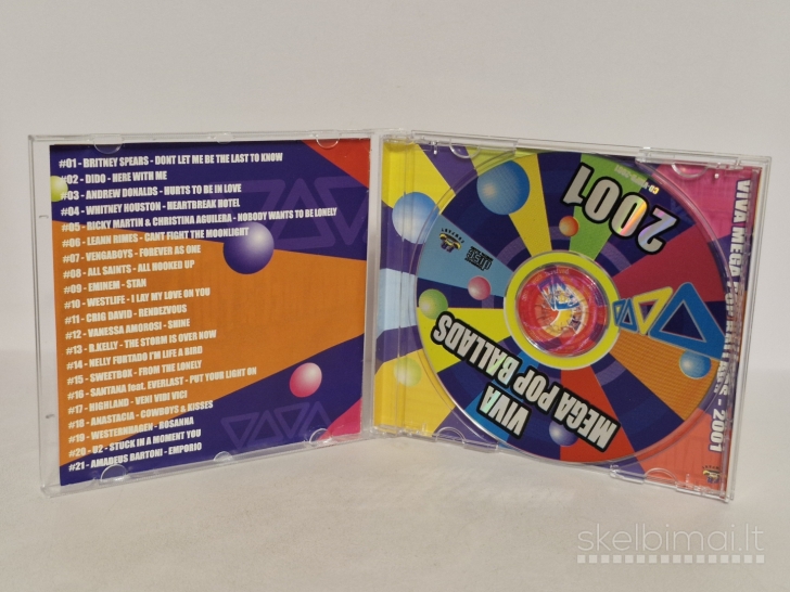 Audio CD VIVA Mega Pop Ballads 2001
