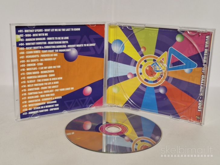 Audio CD VIVA Mega Pop Ballads 2001