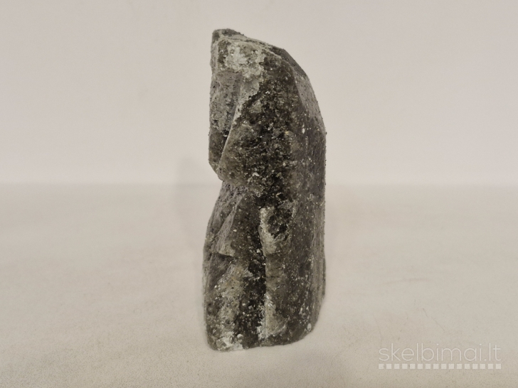 Akmens pelėdos skulptūrelė - rankų darbo, apie 9cm.