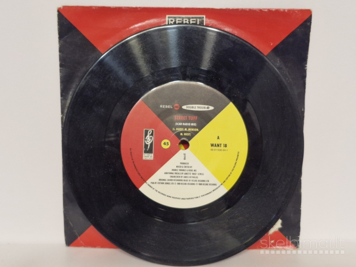 LP plokštelė Rebel MC / Double Trouble – Street Tuff