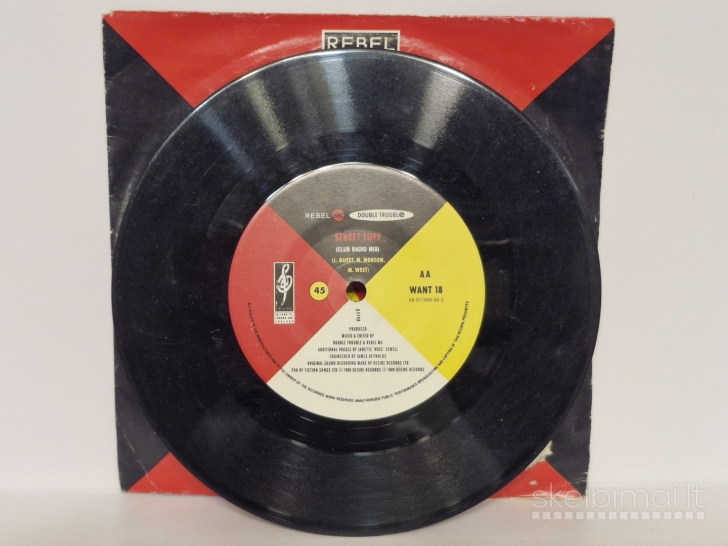 LP plokštelė Rebel MC / Double Trouble – Street Tuff