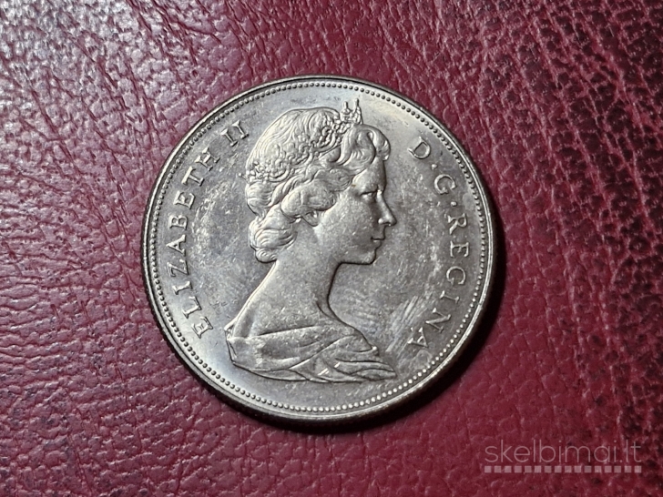 Kanada 1 doleris, 1971 KM# 79 Britų Kolumbijos