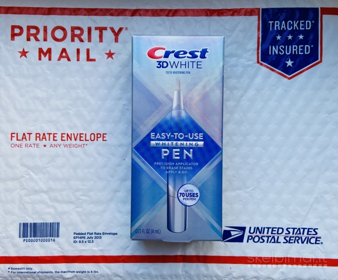 Crest 3D dantų balinimo pieštukas