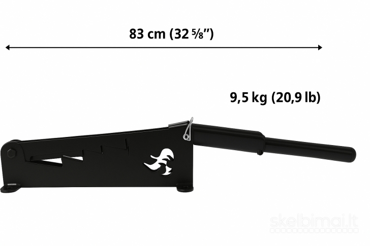 rankinė malkų skaldyklė