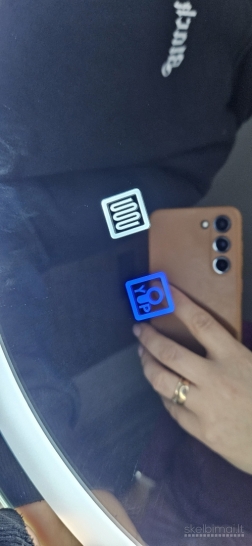 Apvalus veidrodis, 50cm