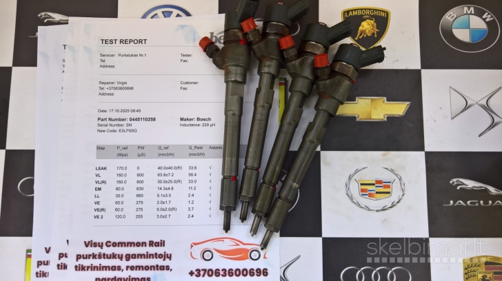 Kuro purkštukai Hyundai-i30,Sonata,Tucson. 0445110258