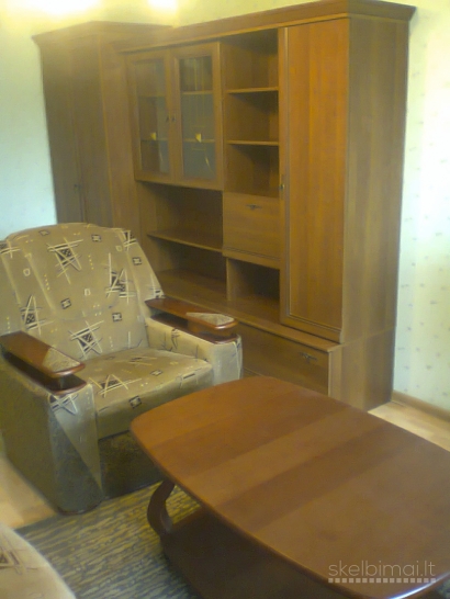 Išnuomojamas tvarkingas ir jaukus 1 kambario butas (1/5) su baldais .