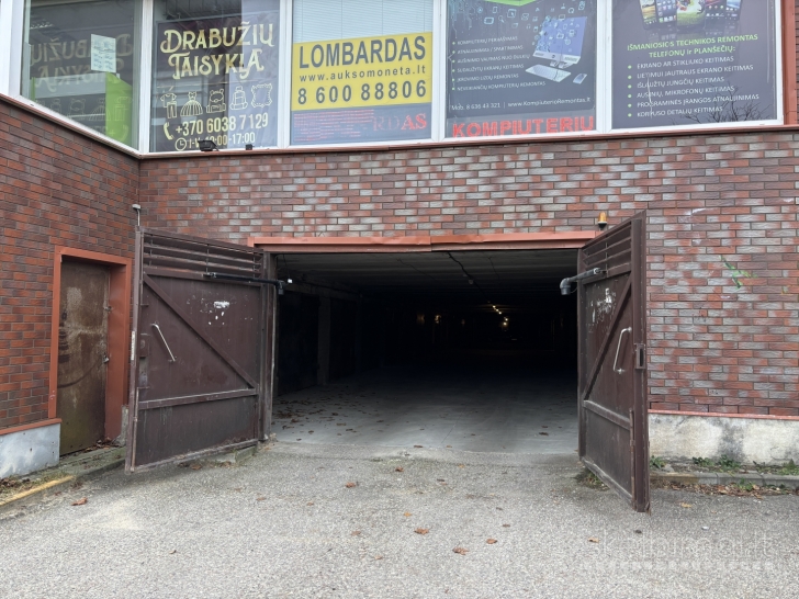 Išnuomojamas garažas Fabijoniškėse