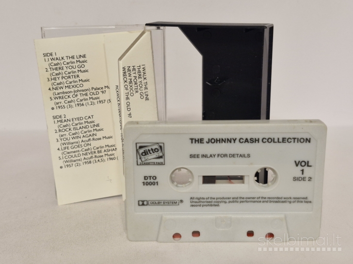 Audio kasetė Johnny Cash – The Johnny Cash Collection