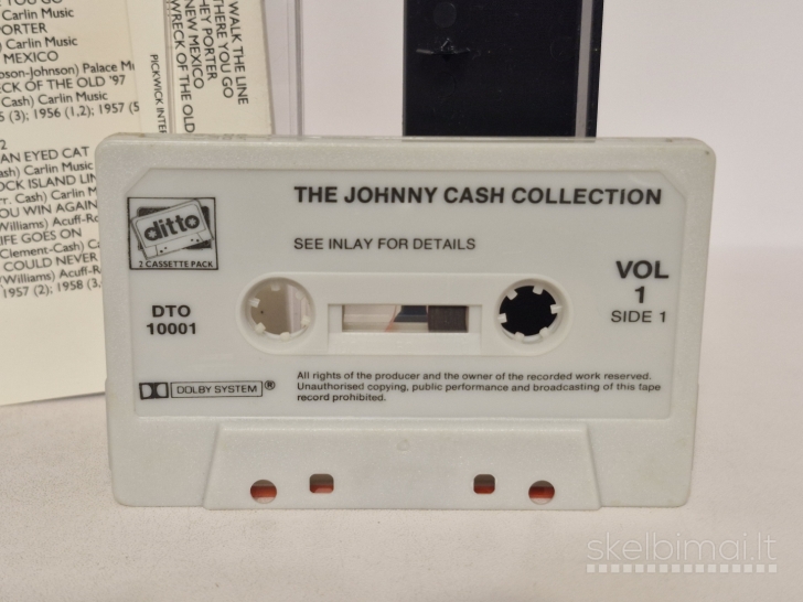 Audio kasetė Johnny Cash – The Johnny Cash Collection