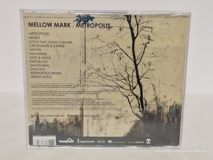 Audio CD Mellow Mark – Metropolis
