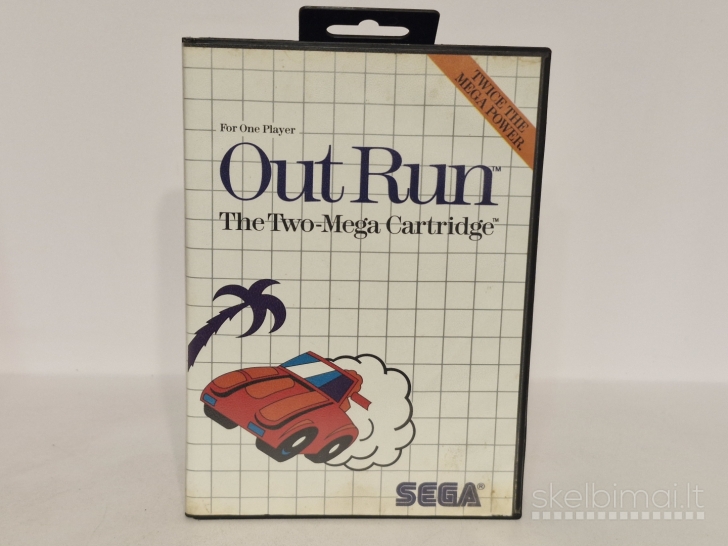 Žaidimas Out Run PAL Sega Master System
