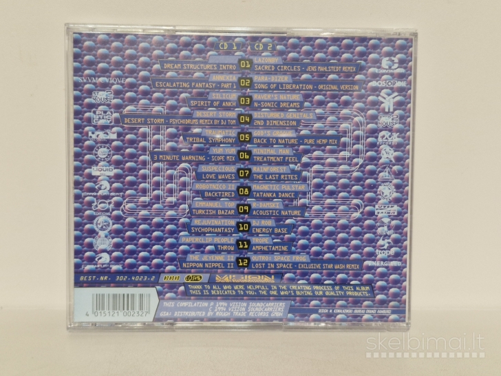 2 Audio CD Various – Trancemaster 8 (Dream Structures)