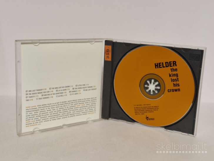 Audio CD Helder – The King Lost His Crown