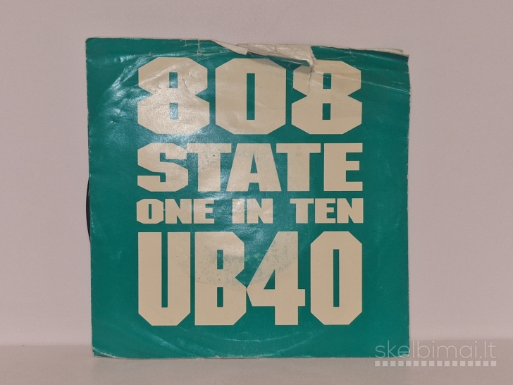 LP Plokštelė single 808 State, UB40 – One In Ten