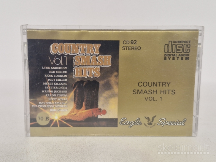 Audio kasetė Various – Country Smash Hits, Vol. 1