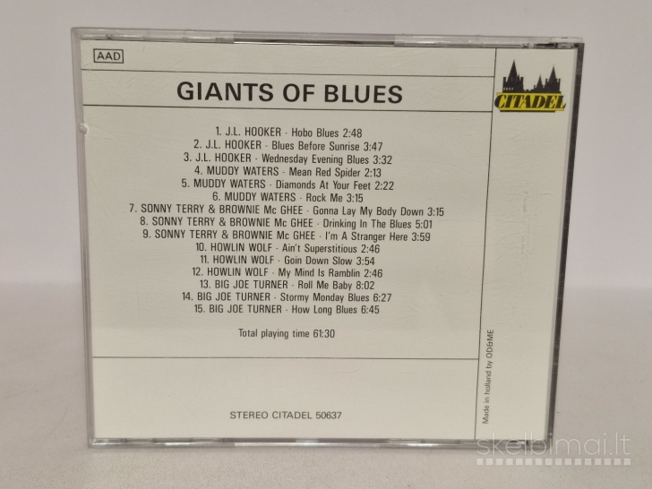 Audio CD Various – Giants Of Blues