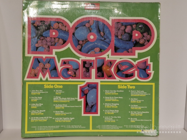 LP plokštelė Various – Pop Market 1