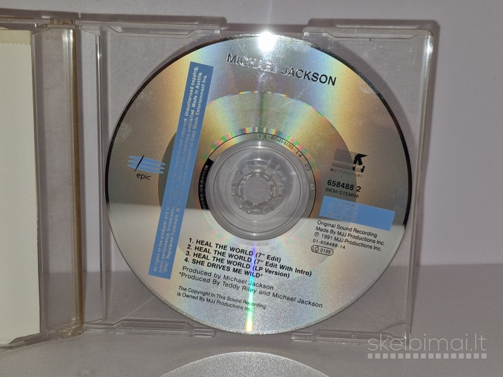 Audio CD Michael Jackson ‎– Heal The World