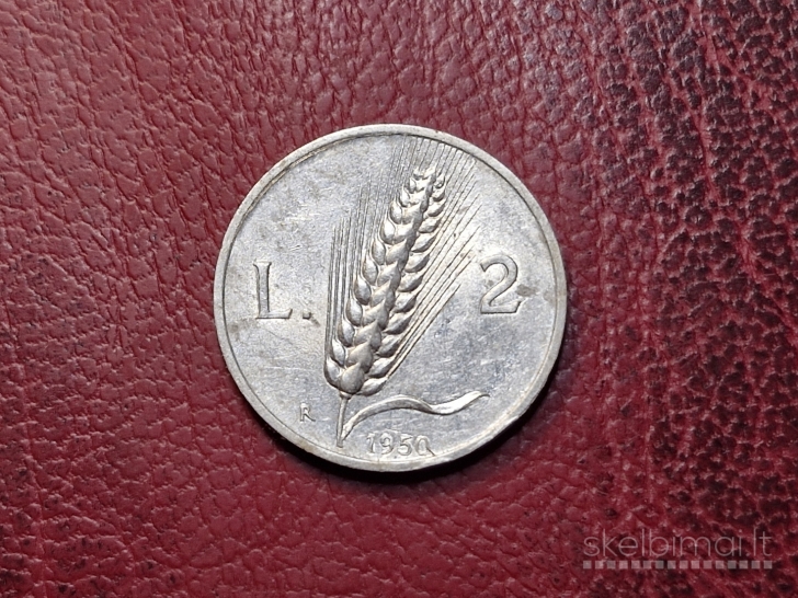 Italija 2 liros, 1950 KM# 88