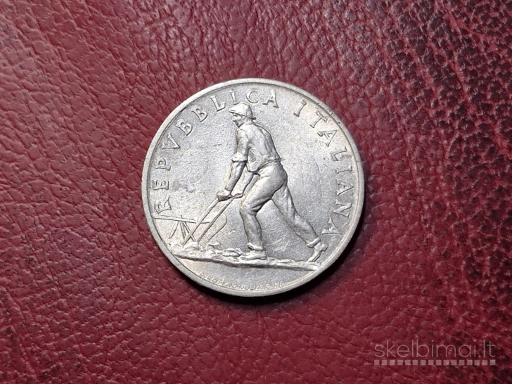 Italija 2 liros, 1950 KM# 88