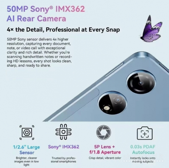 BLACKVIEW TAB PC 4K UHD 11.0"COLIŲ+DĖKLAS SU KLAVIATŪRA DOVANŲ! 