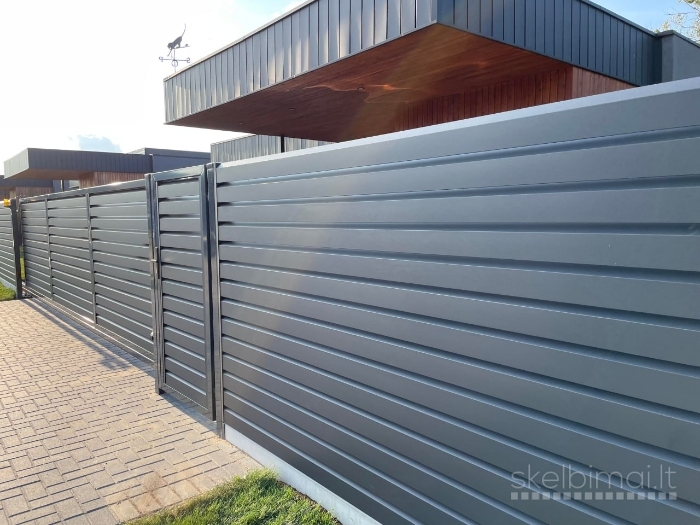 Kompleksinės tvoros, vartai ir automatikos sistemų įrengimas