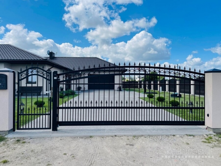 Kompleksinės tvoros, vartai ir automatikos sistemų įrengimas