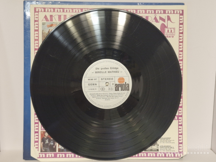 LP plokštelė Mireille Mathieu – Die Großen Erfolge