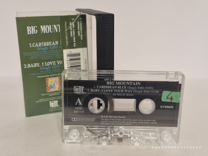 Audio kasetė Big Mountain – Caribbean Blue