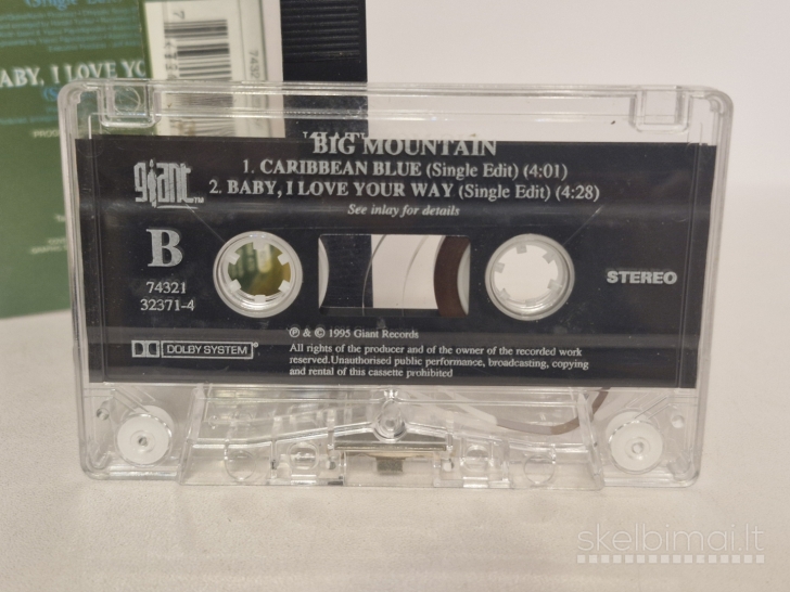 Audio kasetė Big Mountain – Caribbean Blue