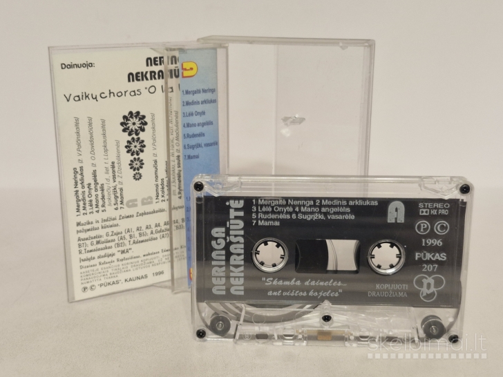 Audio kasetė Neringa Nekrašiūtė – Skamba Dainelės Ant Vištos Kojelės