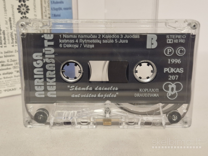 Audio kasetė Neringa Nekrašiūtė – Skamba Dainelės Ant Vištos Kojelės