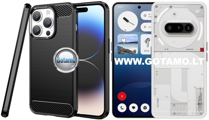 636 Siege dėklas nugarėlė Nothing Phone 3a Pro telefonui