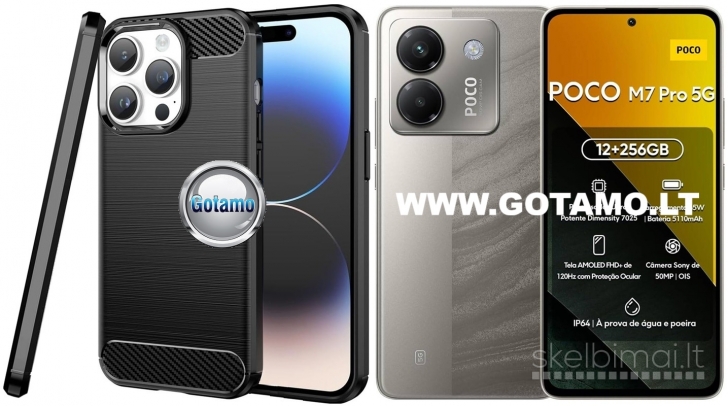 638 Siege dėklas nugarėlė Xiaomi Poco M7 Pro 5G telefonui